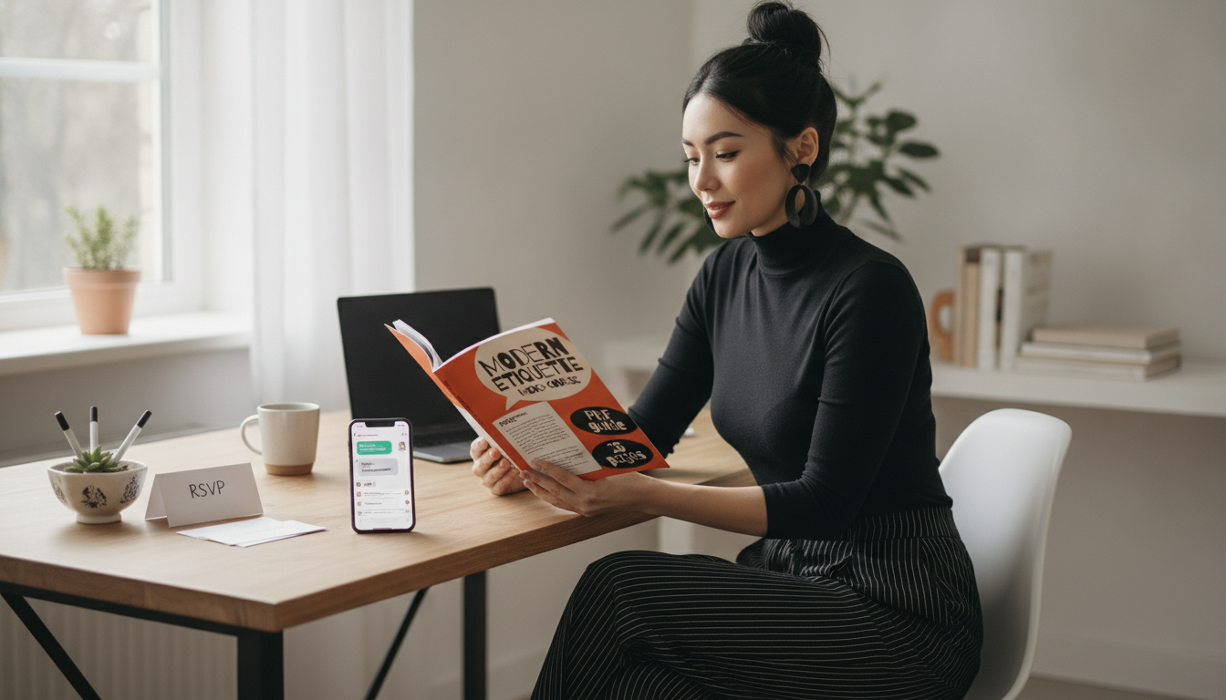 Modern Etiquette in a Week: Texts, Social, RSVPs